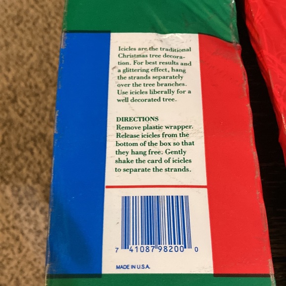 Vintage Santa’s best 18” 2000 strand icicles - Picture 9 of 9